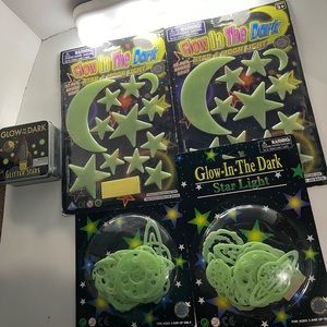 Glow in the Dark star and moon lights